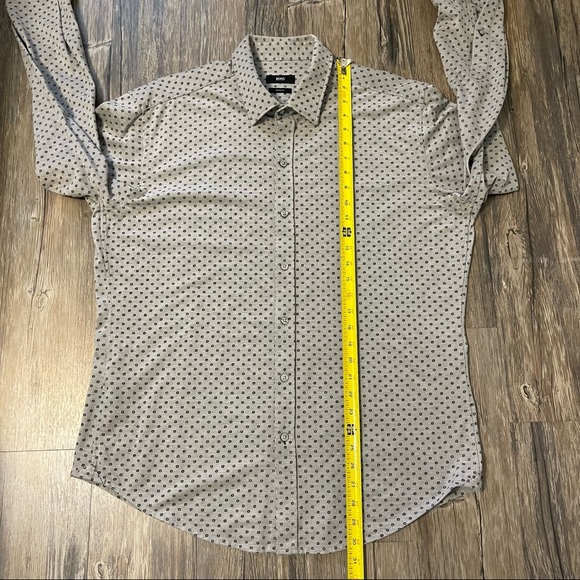 Hugo Boss Robbie Sharp Fit Button Down Shirt Men Sz XL EUC - Picture 12 of 14